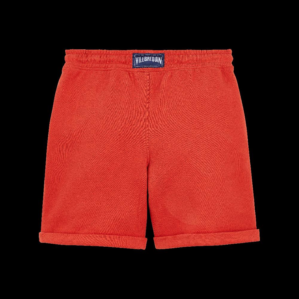 Vilebrequin Bermuda En Coton Organique Garçon Uni