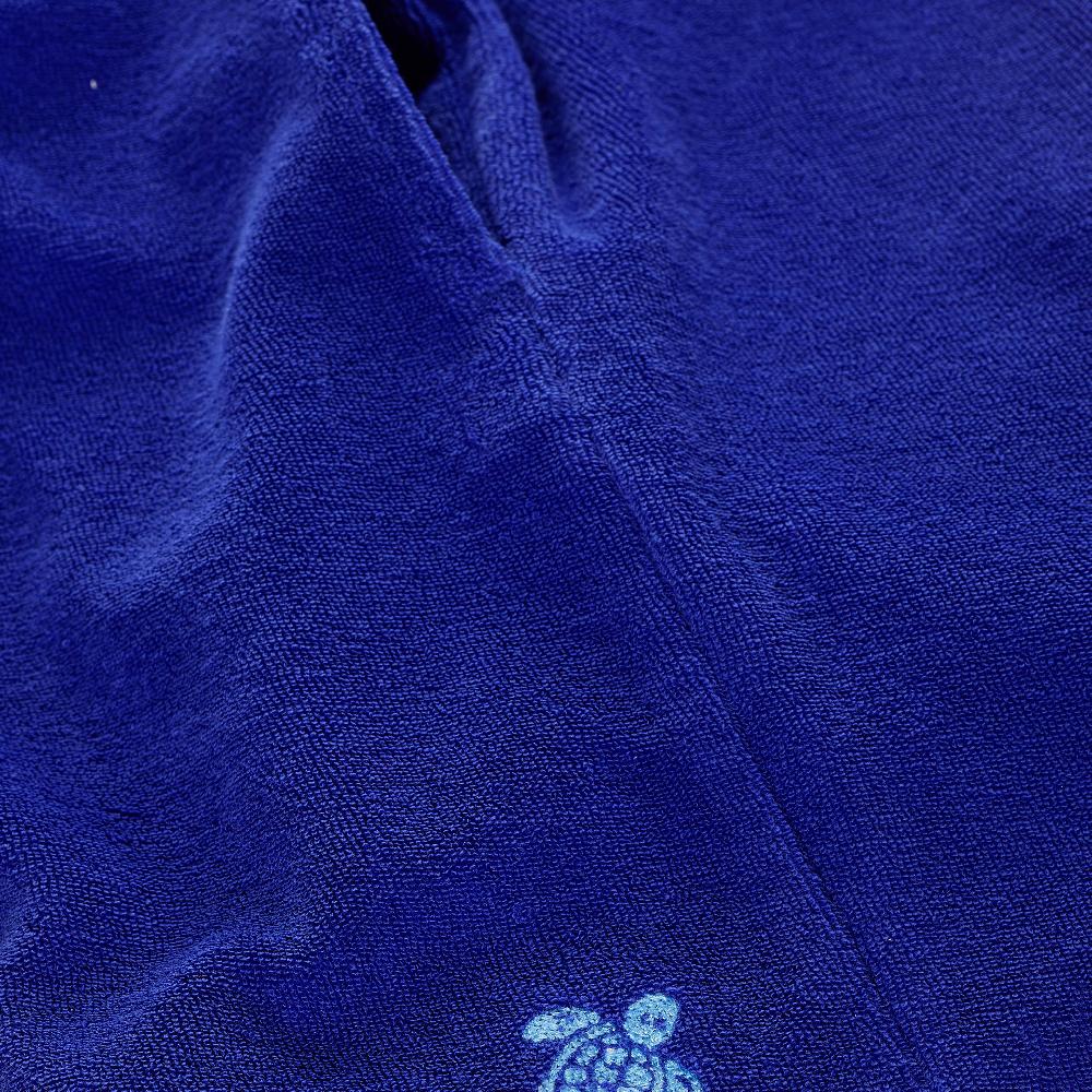 Vilebrequin Bermuda En éponge Garçon Tortue Brodée