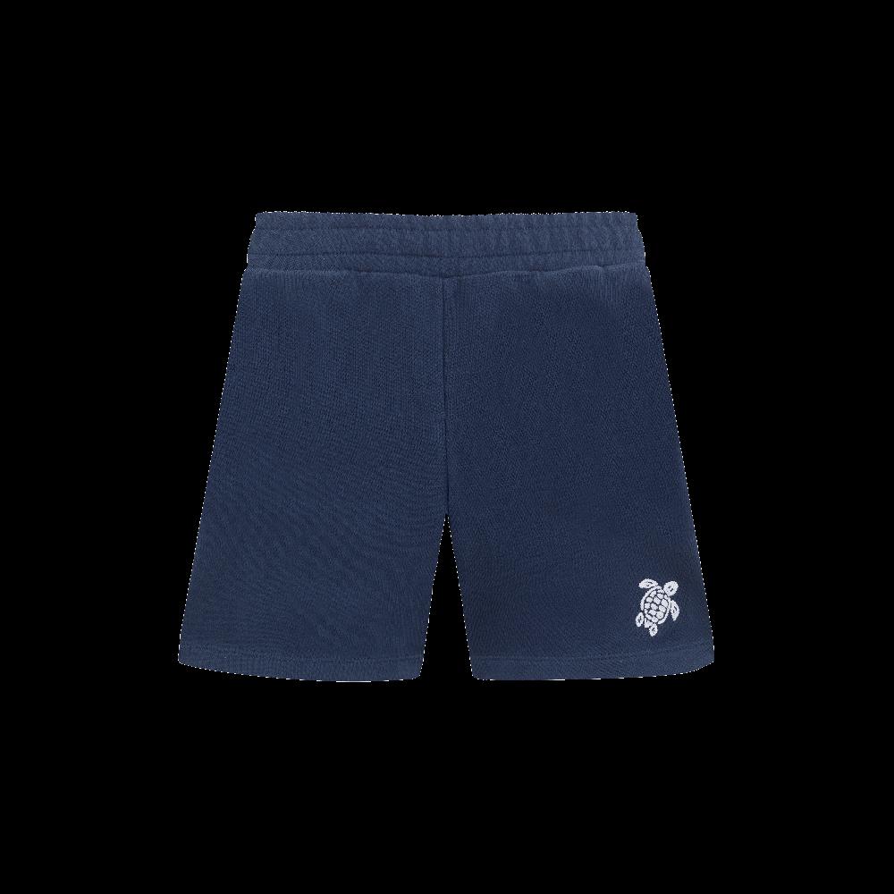 vilebrequin Bermuda en éponge garçon uni