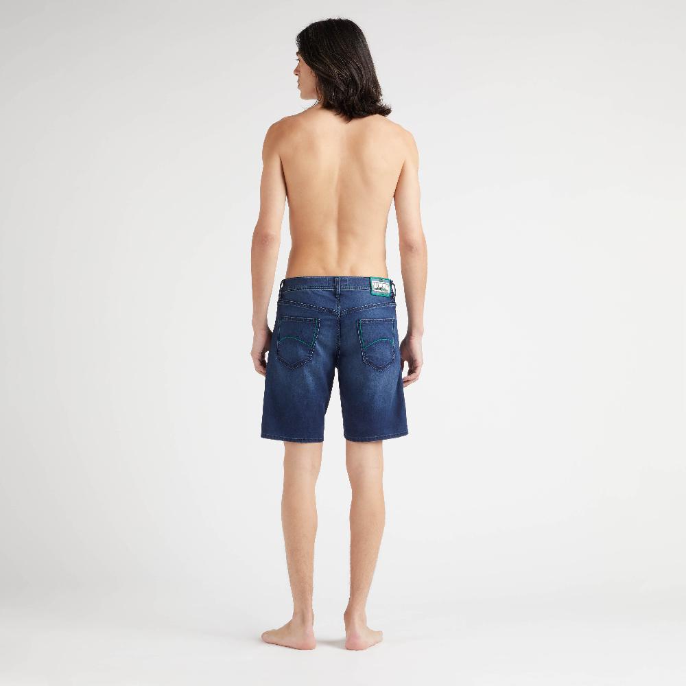 Vilebrequin Bermuda En Jean Homme Tahiti Turtles