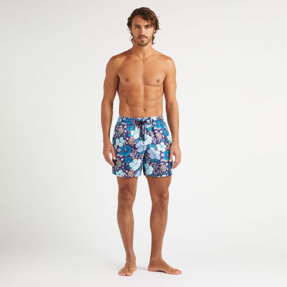 vilebrequin Bermuda en soie homme Tropical Turtles vilebrequin Bermuda en soie homme Tropical Turtles