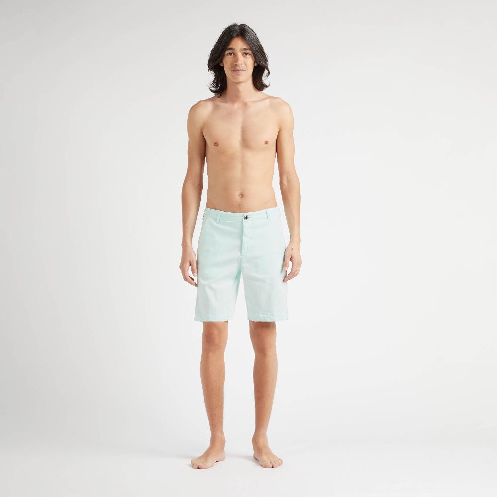 vilebrequin Bermuda en tencel satin homme uni