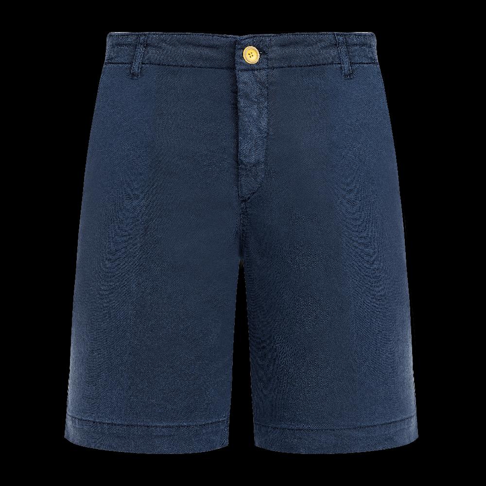 Vilebrequin Bermuda En Tencel Satin Homme Uni