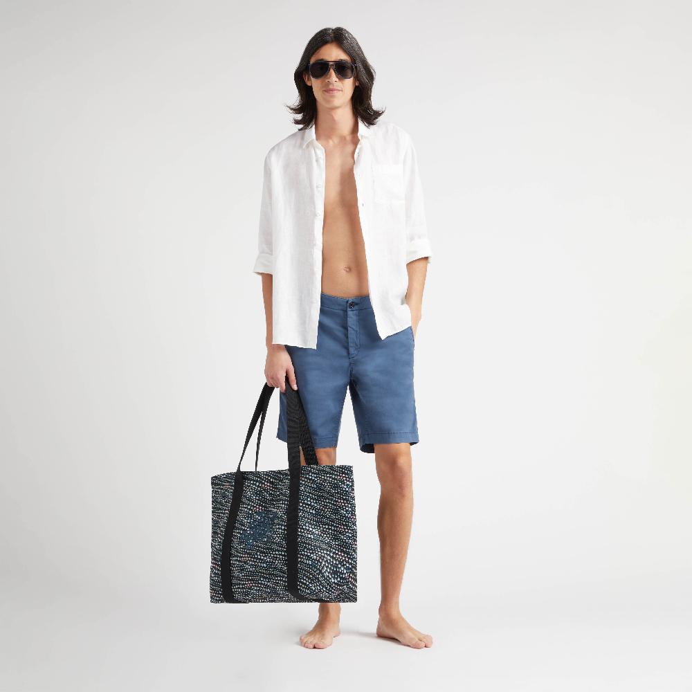 Vilebrequin Bermuda Gabardine En Tencel Homme