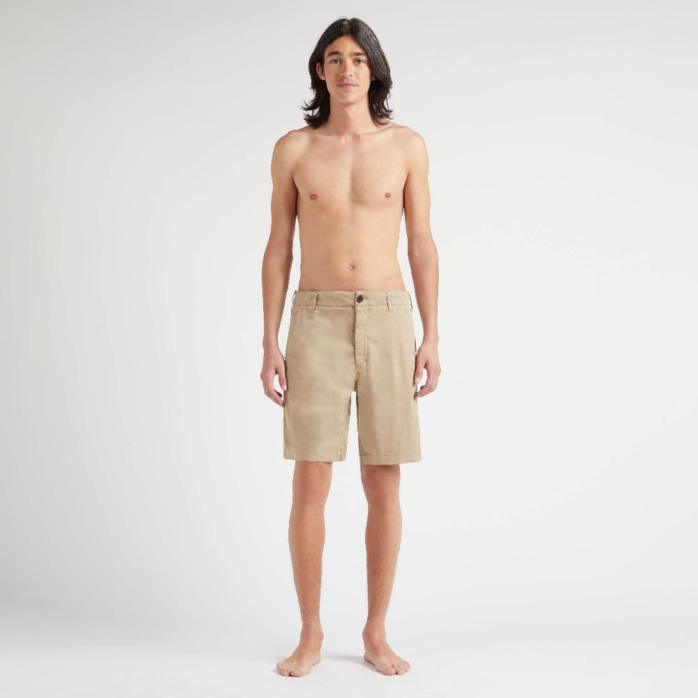 vilebrequin Bermuda gabardine en tencel homme