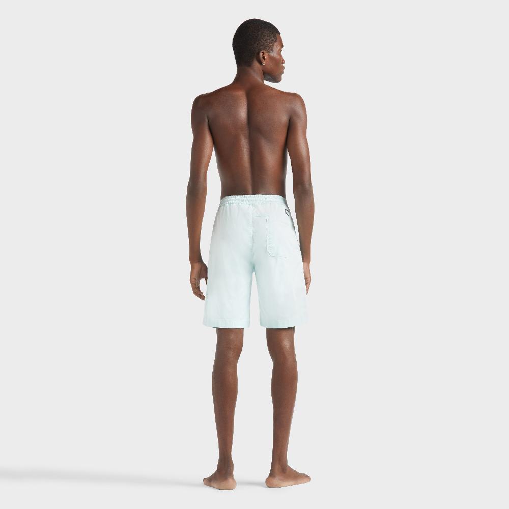 Vilebrequin Bermuda Homme En Coton Et Tencel Satin
