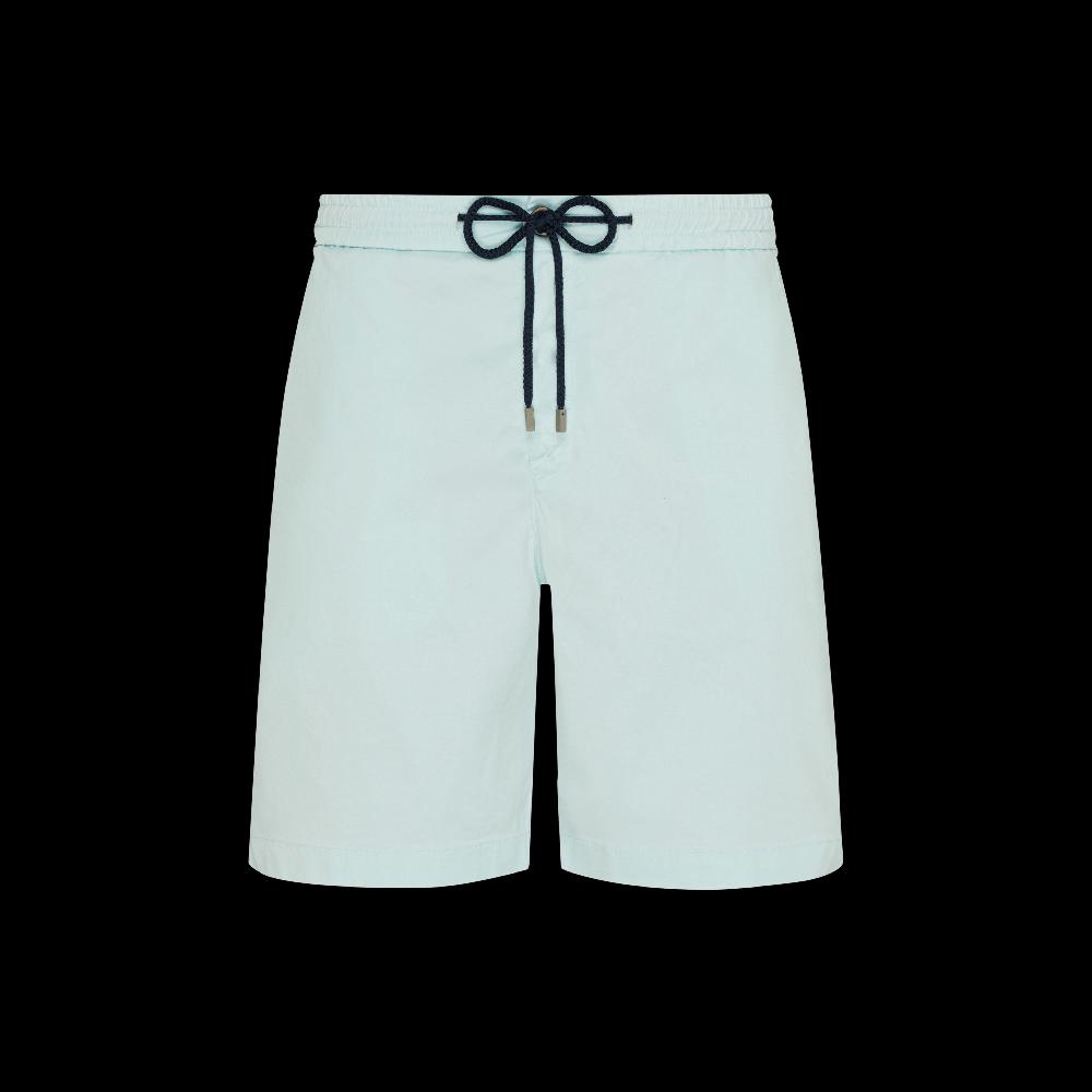 Vilebrequin Bermuda Homme En Coton Et Tencel Satin