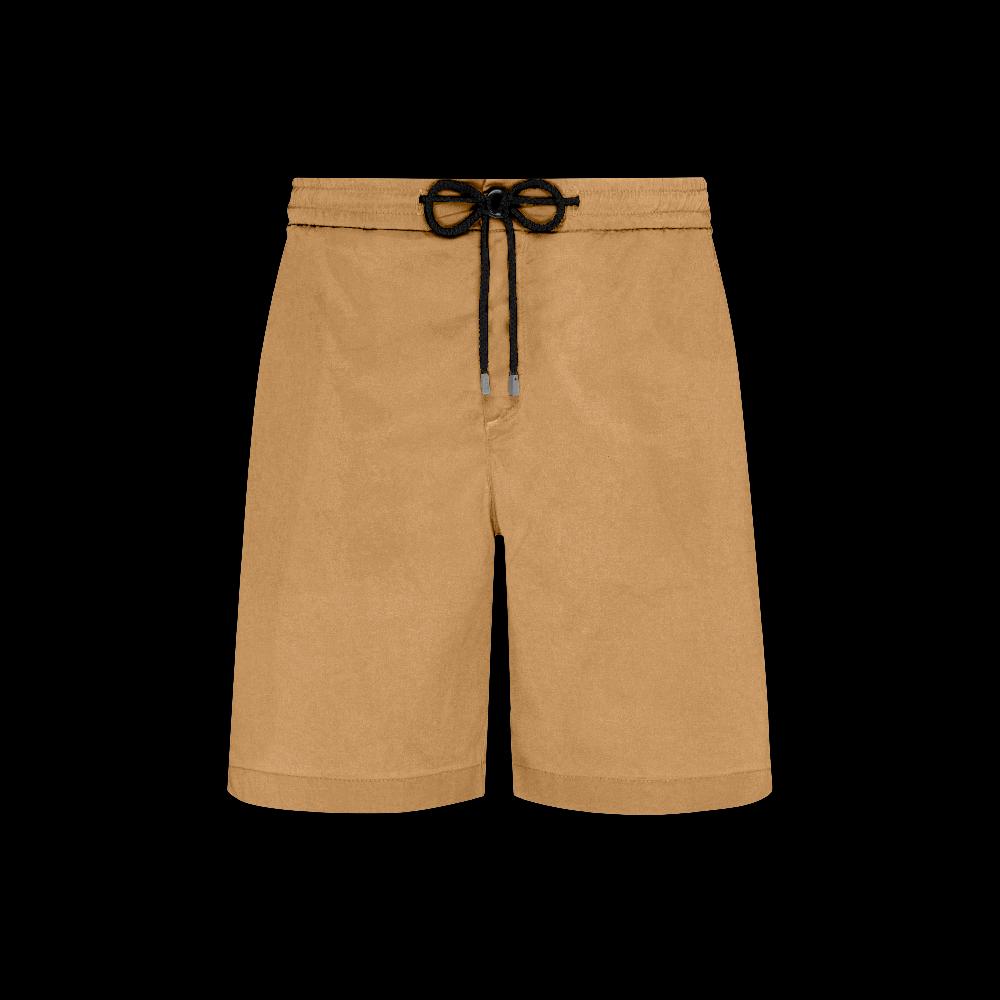 Vilebrequin Bermuda Homme En Coton Et Tencel Satin