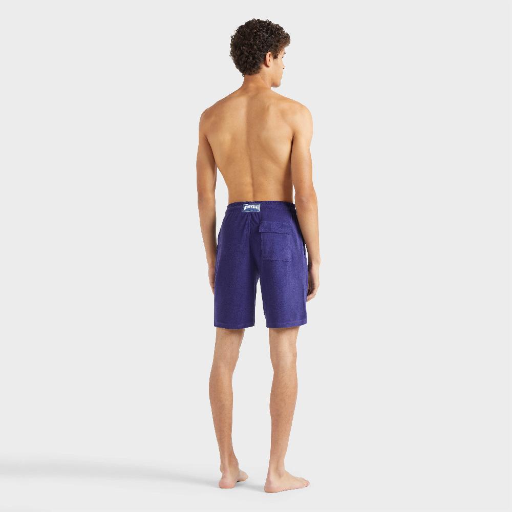 Vilebrequin Bermuda Short En éponge Homme Uni