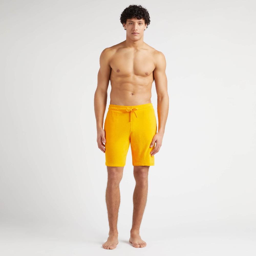 vilebrequin Bermuda short en éponge homme uni