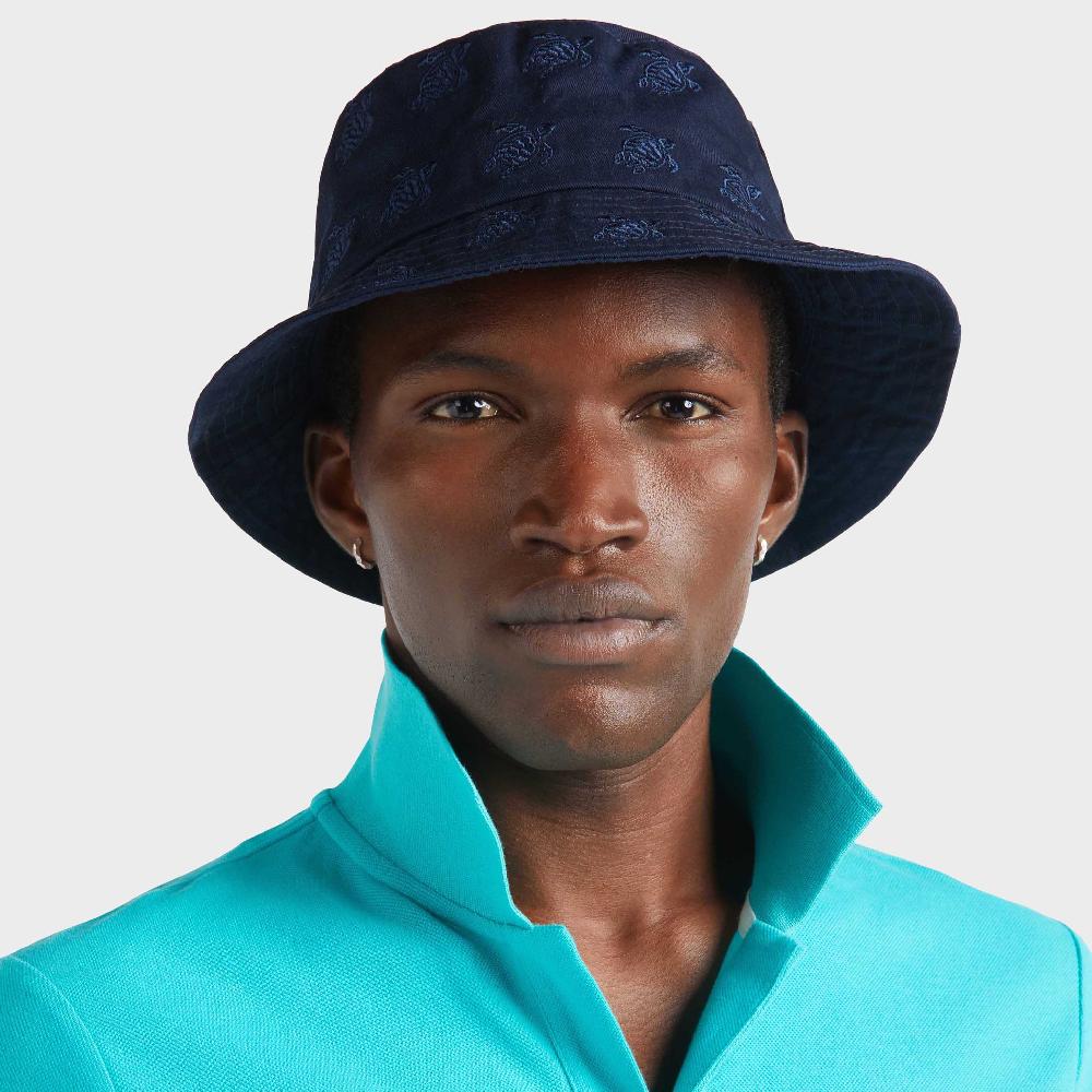 Vilebrequin Bob Brodé Unisexe Tortue All Over