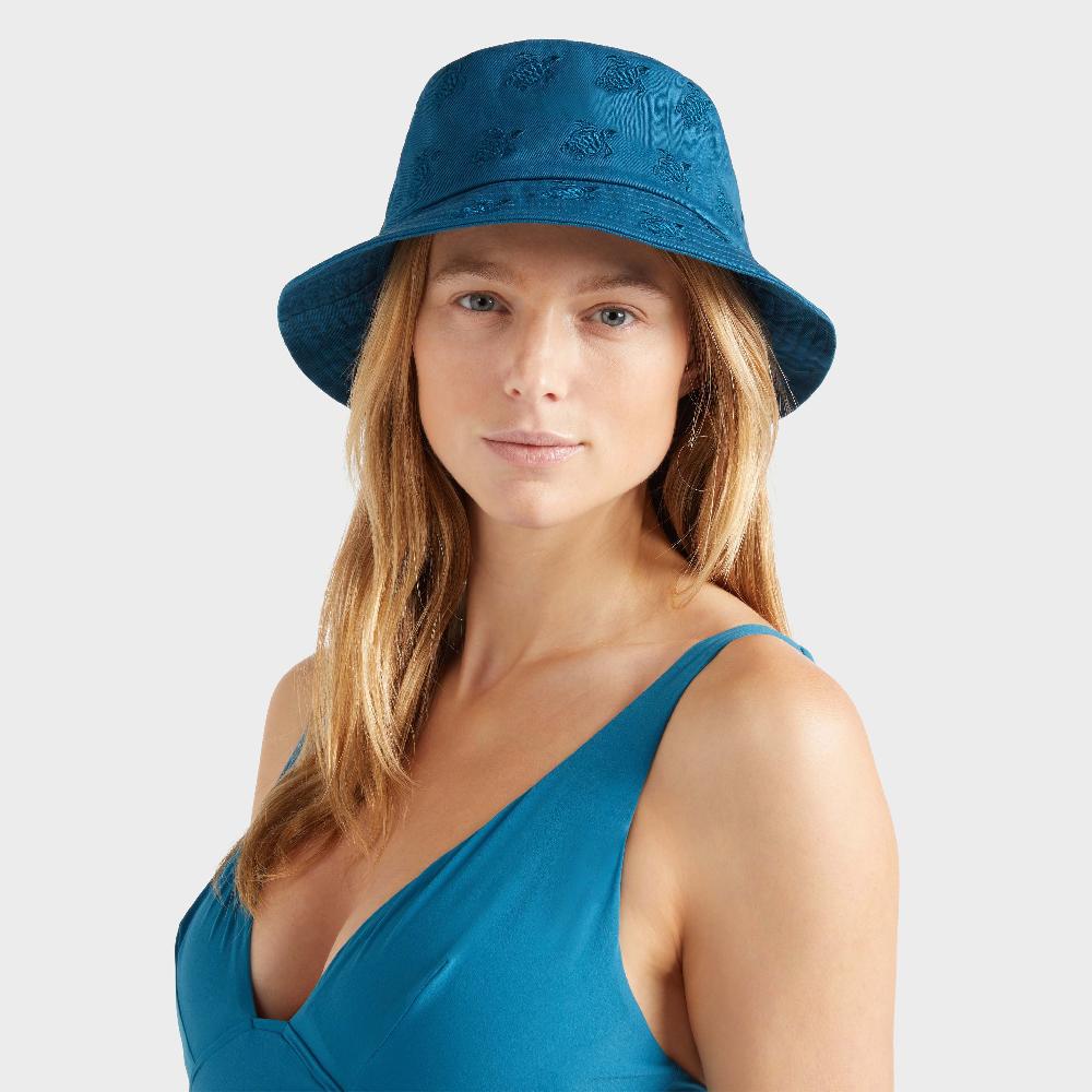 Vilebrequin Bob Brodé Unisexe Tortue All Over