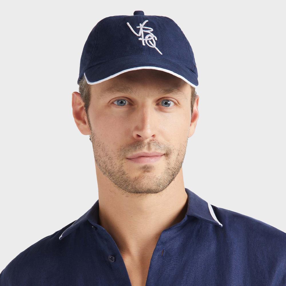 vilebrequin Casquette en lin homme Disco VBQ