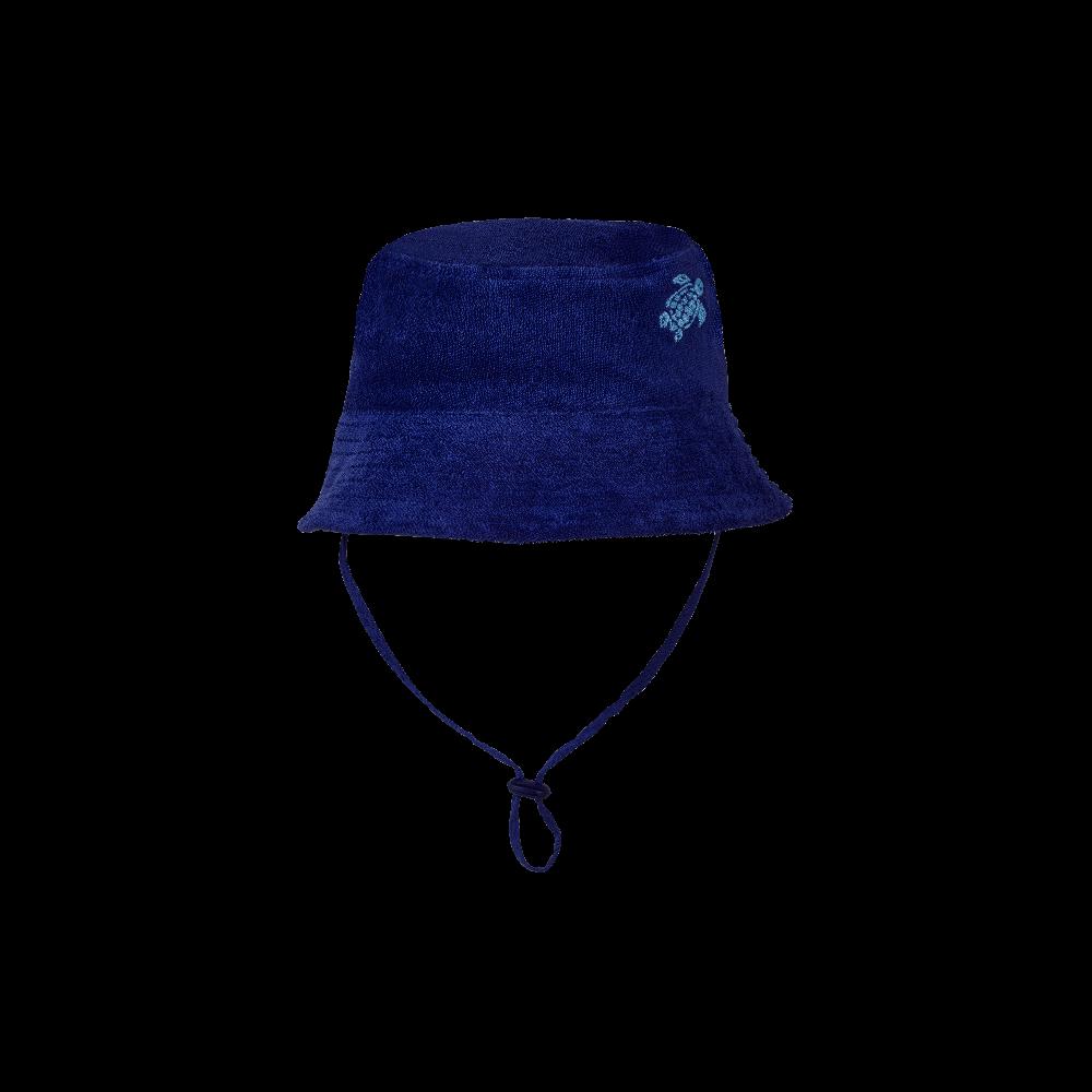 vilebrequin Chapeau en éponge bébé tortue brodée