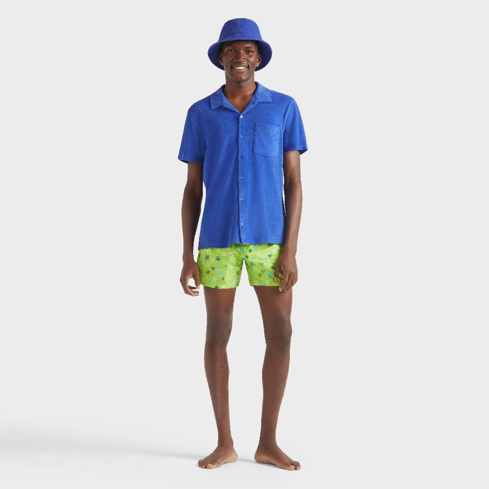 Vilebrequin Chemise Bowling Unisexe En éponge