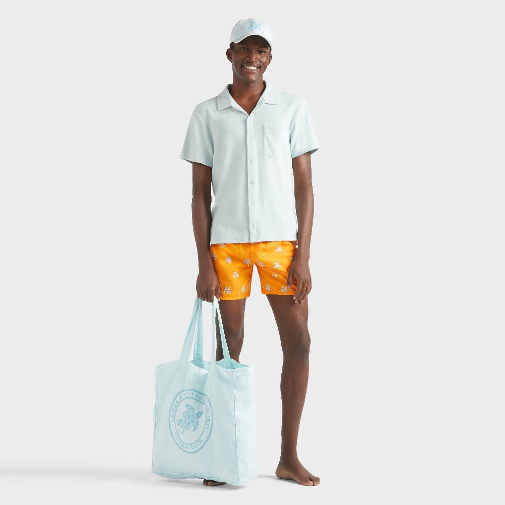 Vilebrequin Chemise Bowling Unisexe En éponge