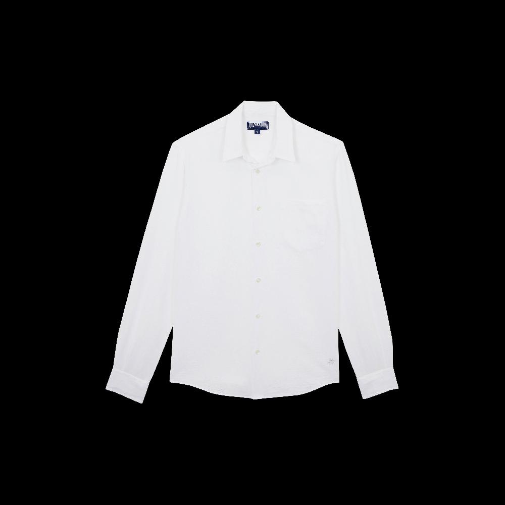 Vilebrequin Chemise En Lin Et Coton Homme Unie