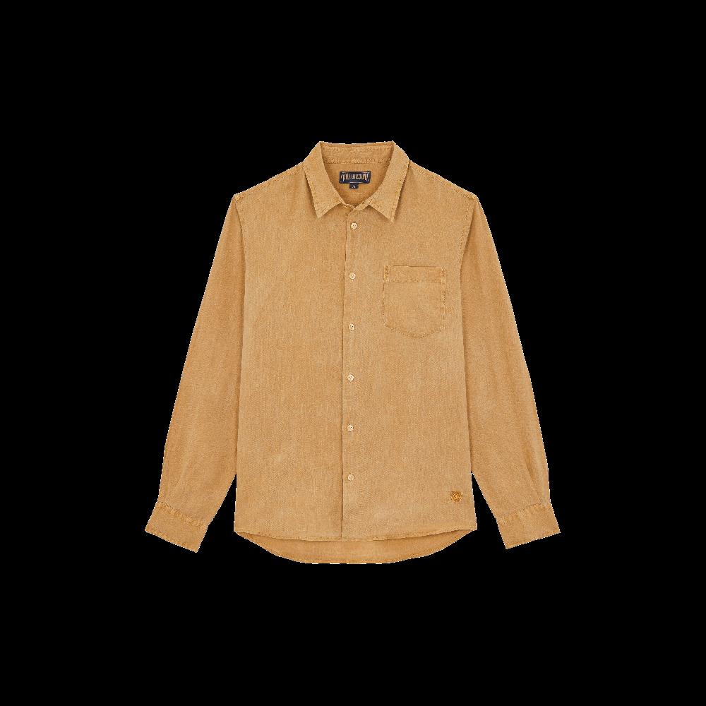 Vilebrequin Chemise En Lin Homme Natural Dye