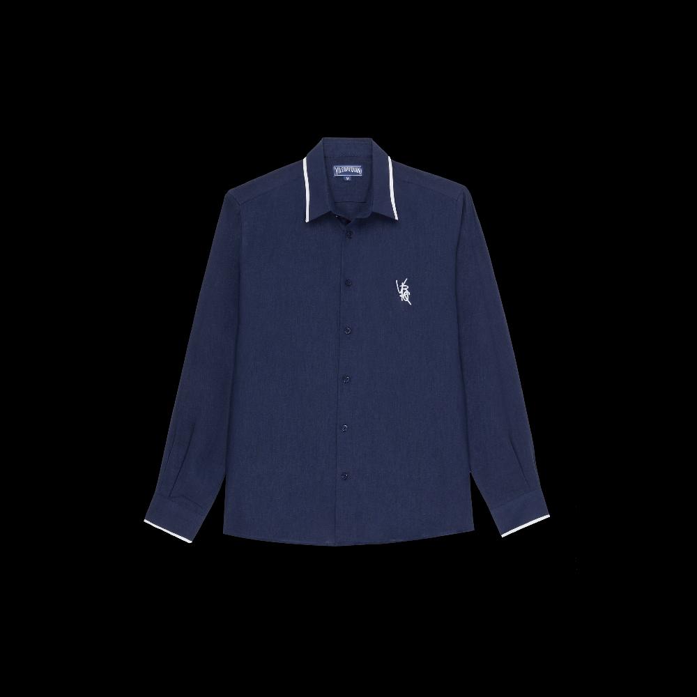 Vilebrequin Chemise En Lin Homme VBQ Line