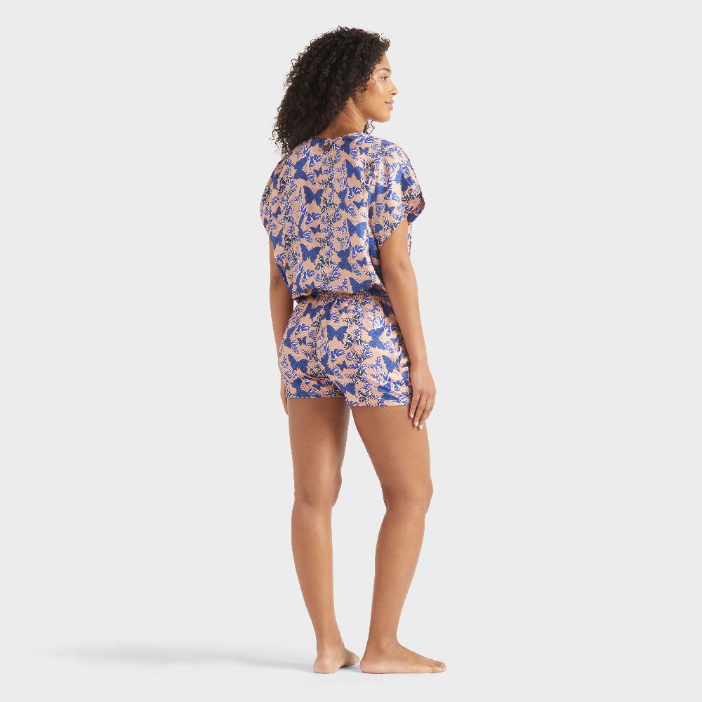 Vilebrequin Chemise En Soie Femme Disco Butterfly
