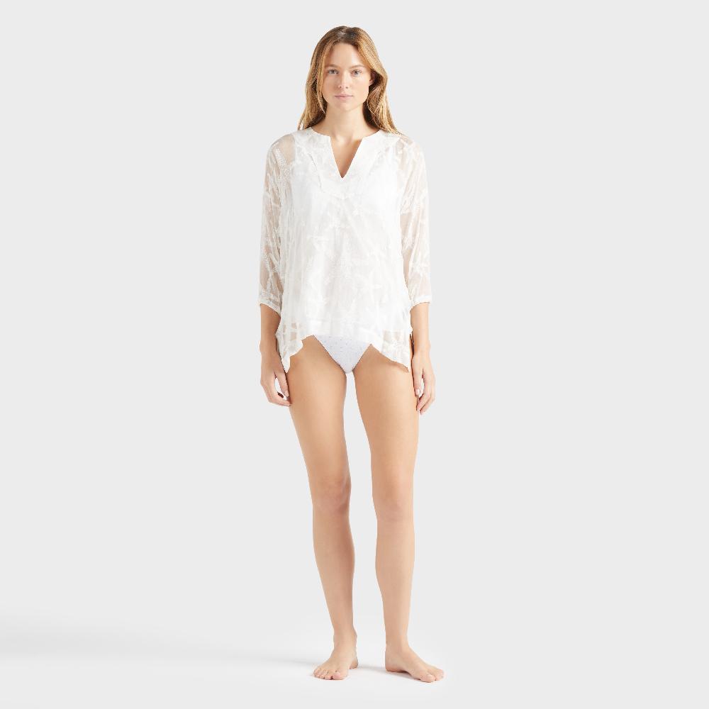 vilebrequin Chemise en soie femme unie