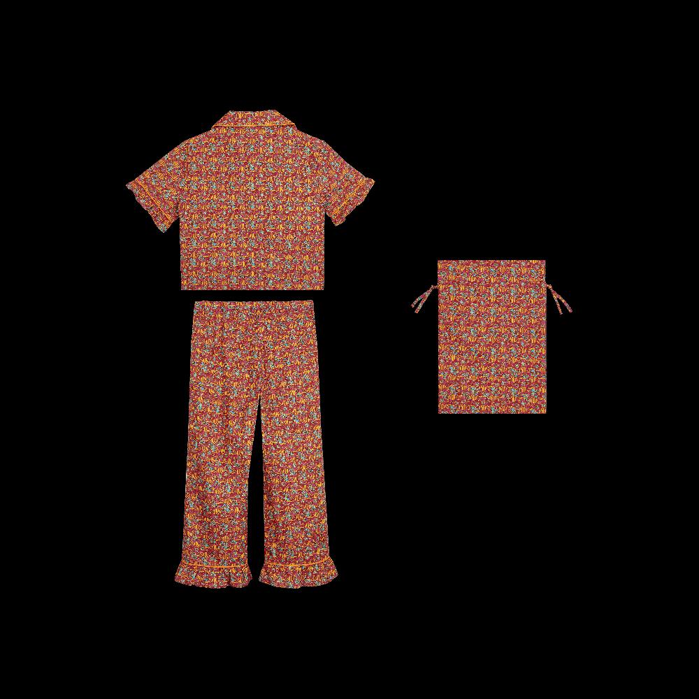 Vilebrequin Ensemble En Coton Fille Fishy Vibes