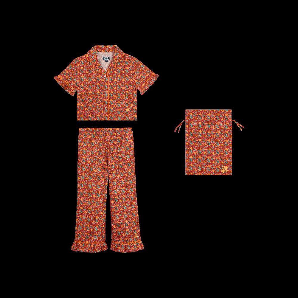 vilebrequin Ensemble en coton fille Fishy Vibes