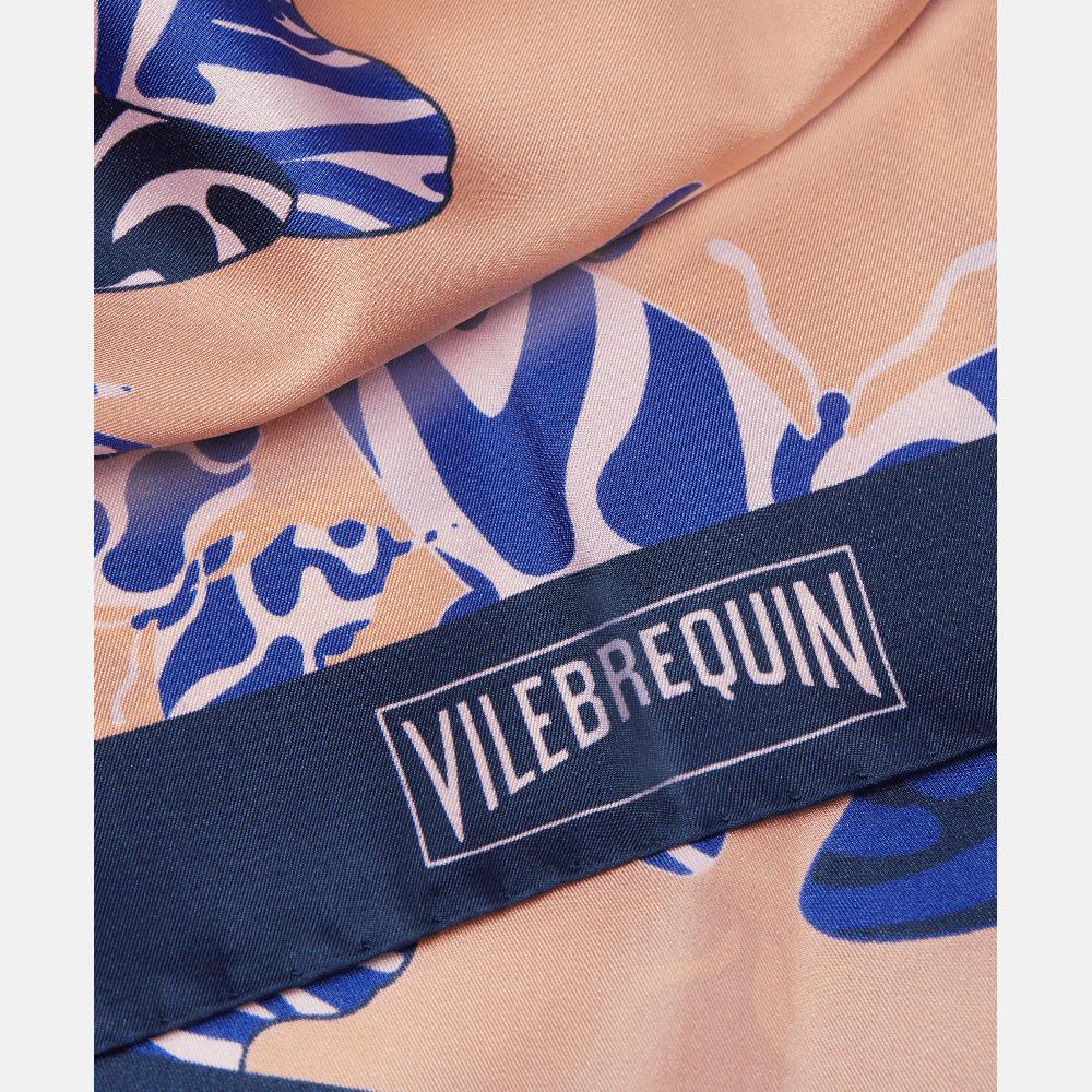 Vilebrequin Foulard En Soie Disco Butterfly