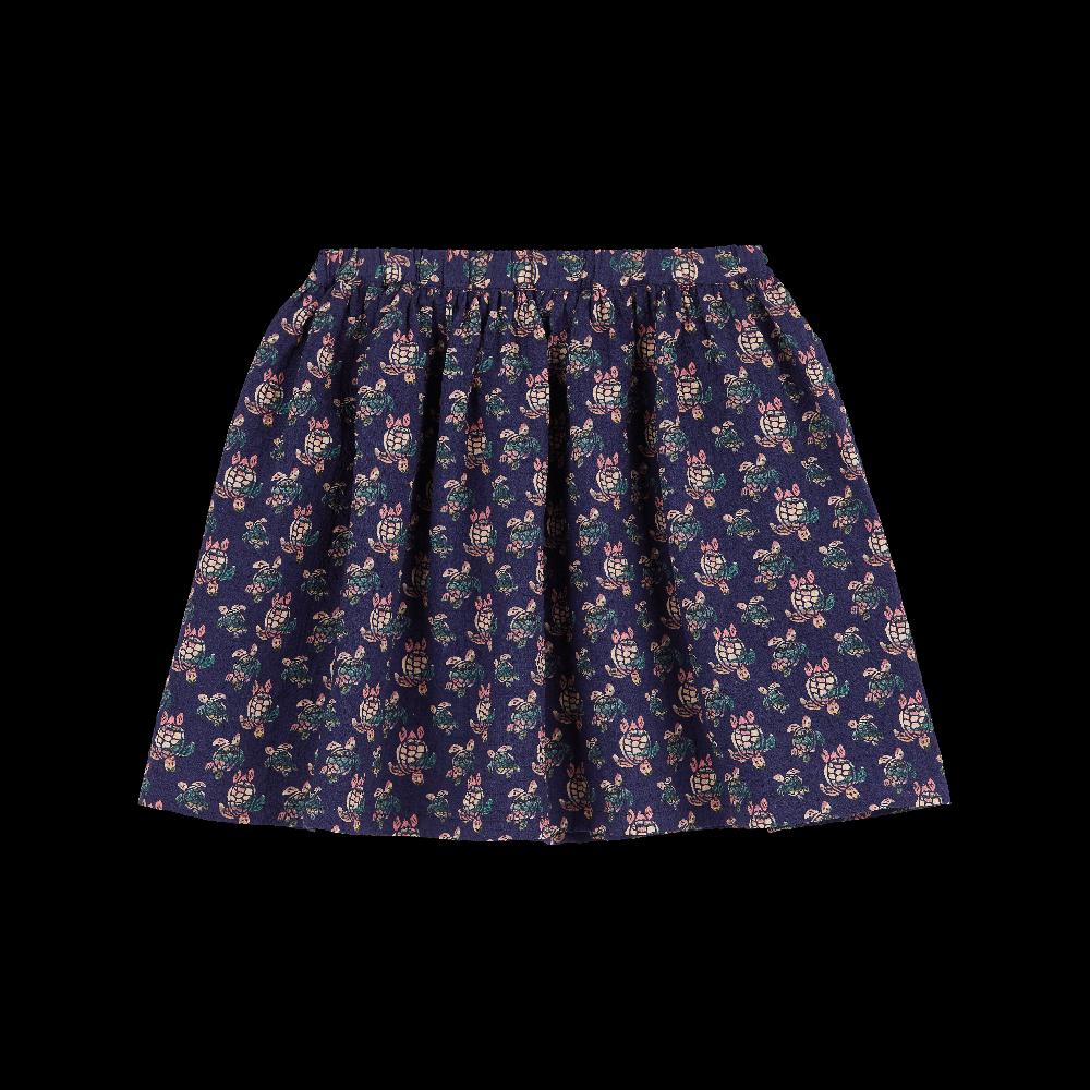 vilebrequin Jupe en coton fille Landscape Turtles
