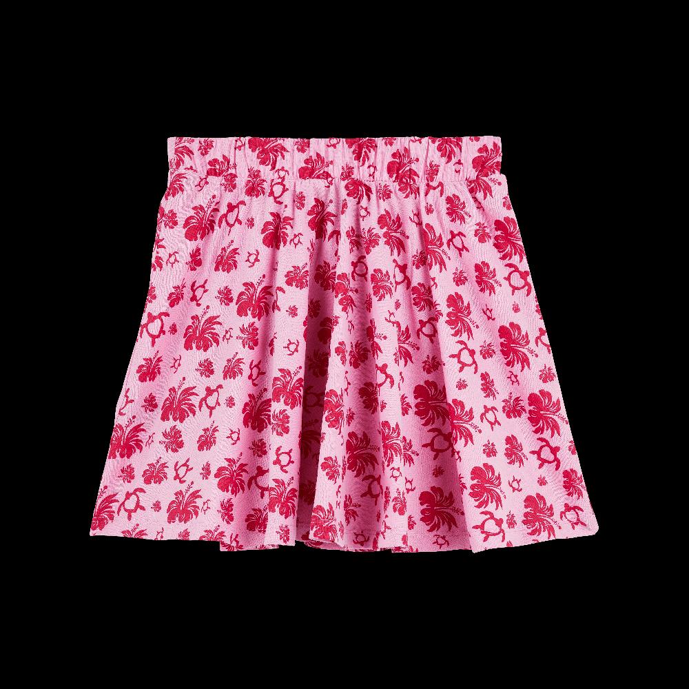 Vilebrequin Jupe En Coton Fille Turtles Heart