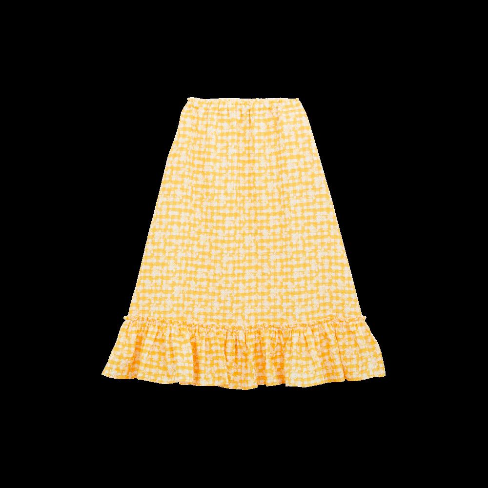 vilebrequin Jupe en coton fille Turtles Vichy