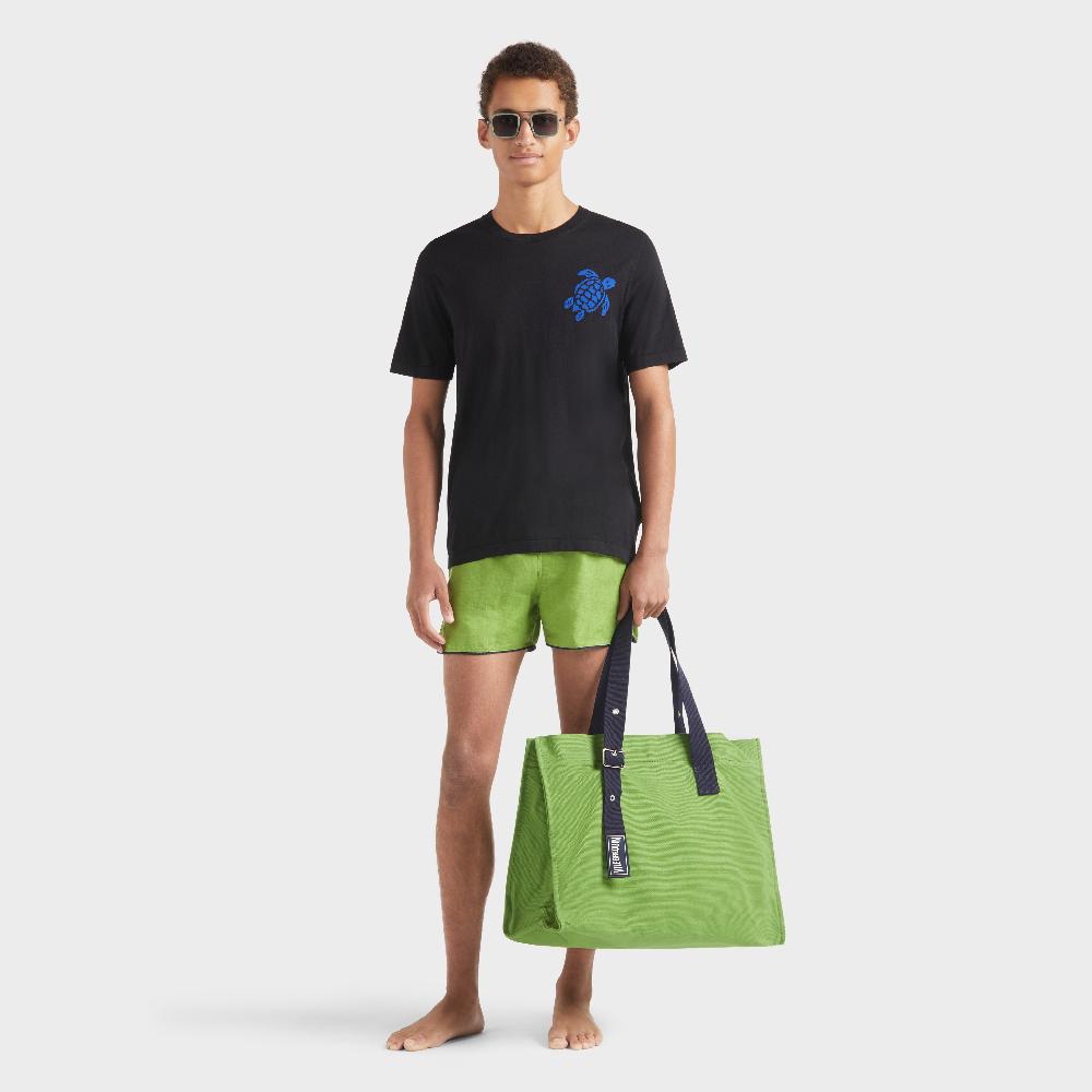 Vilebrequin Maillot De Bain En Lin Homme Uni