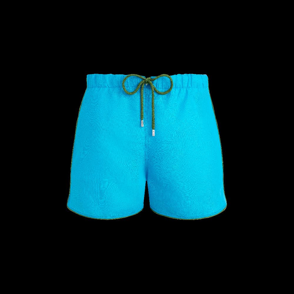 Vilebrequin Maillot De Bain En Lin Homme Uni