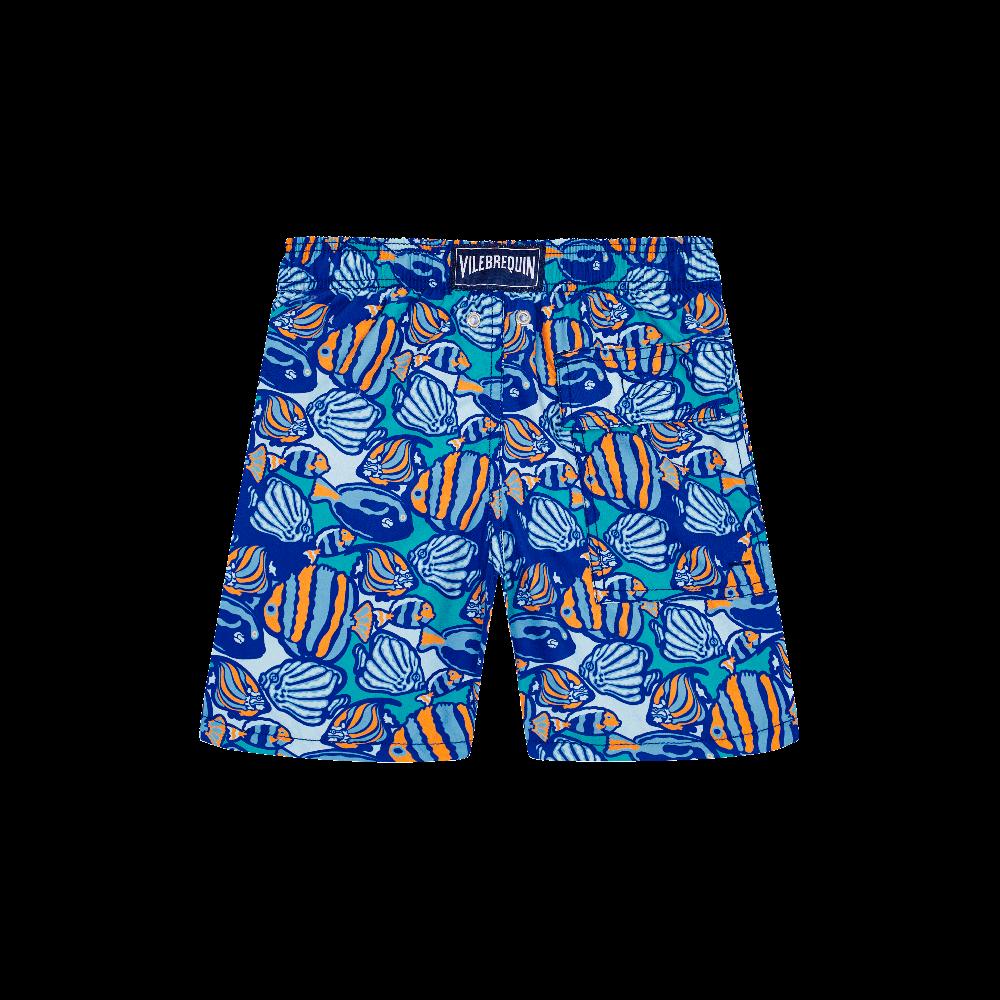 Vilebrequin Maillot De Bain Garçon Fishy Vibes