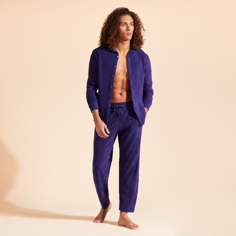 Vilebrequin Pantalon En éponge Homme Uni