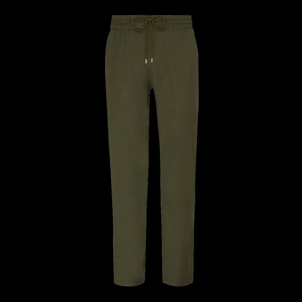 Vilebrequin Pantalon En Laine Homme Uni