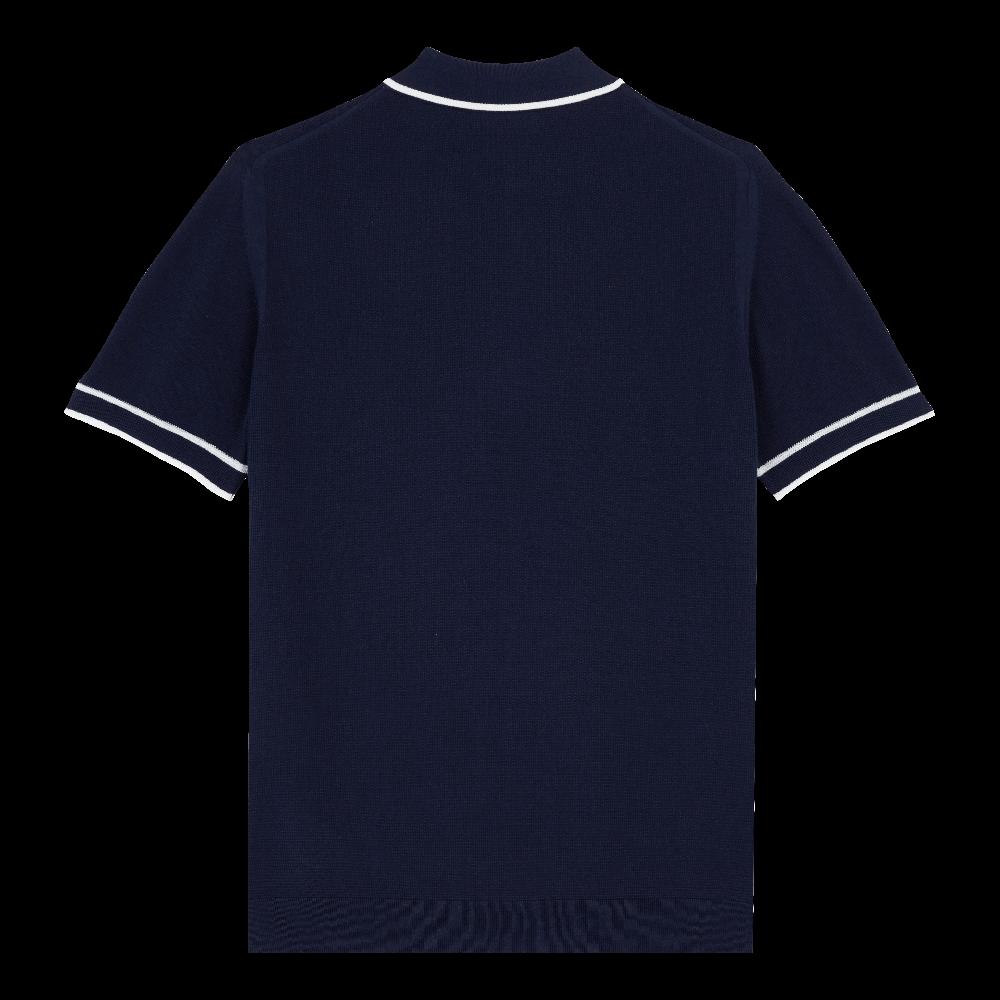 Vilebrequin Polo En Coton Tricoté Homme Uni