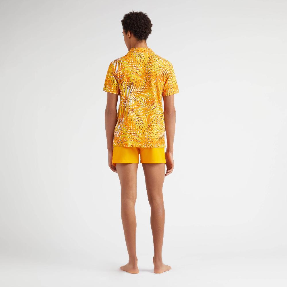 Vilebrequin Polo En éponge Homme Palm Leaves