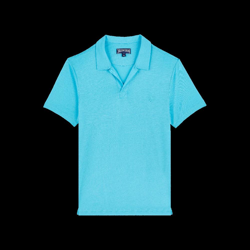Vilebrequin Polo En Tencel Homme Uni