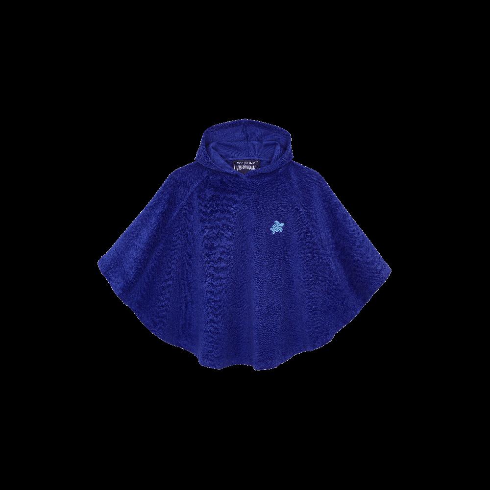 vilebrequin Poncho en éponge bébé tortue brodée