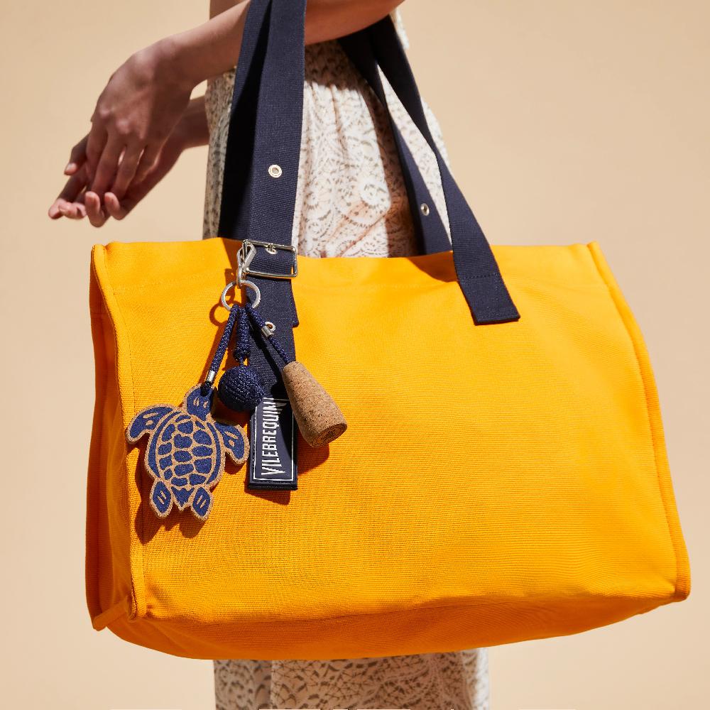 Vilebrequin Porte Clés Flottant Tortue En Liège