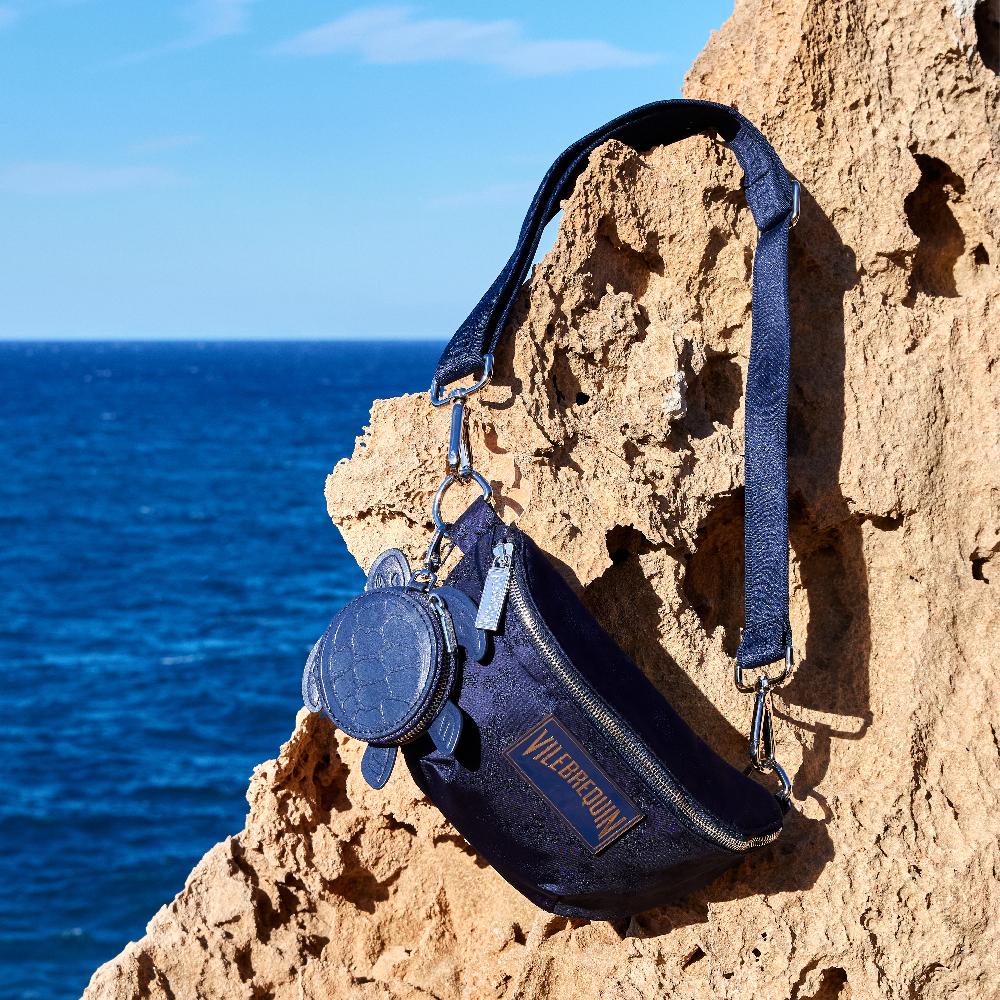 Vilebrequin Porte Monnaie Tortue En Cuir