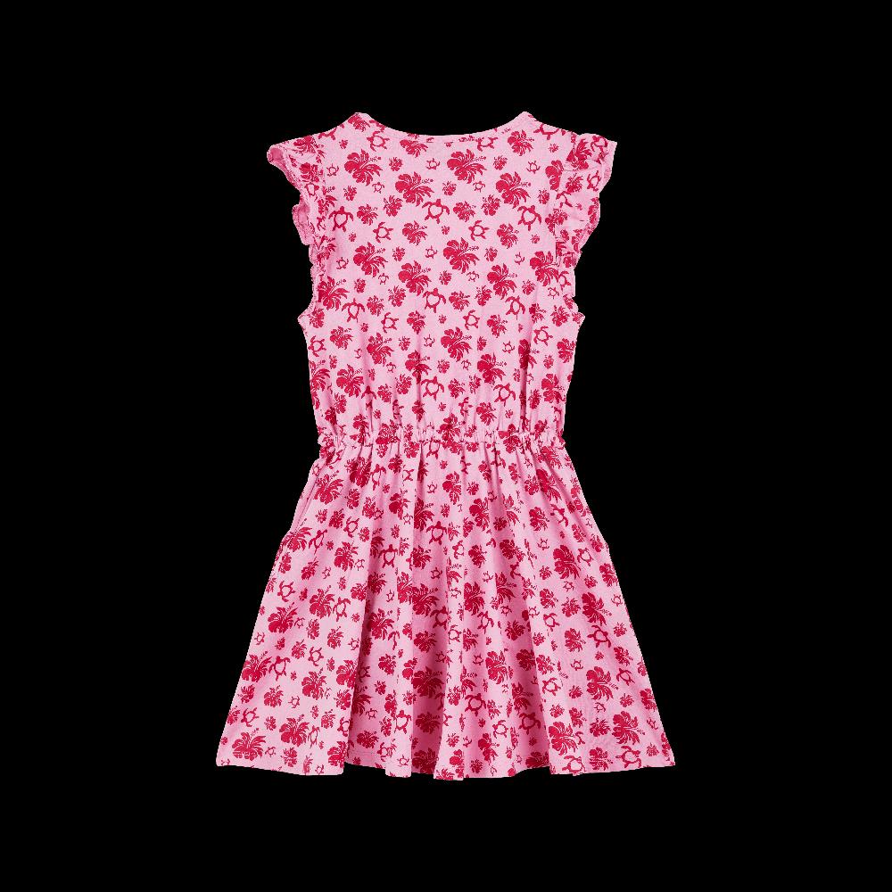 Vilebrequin Robe En Coton Fille Turtles Heart