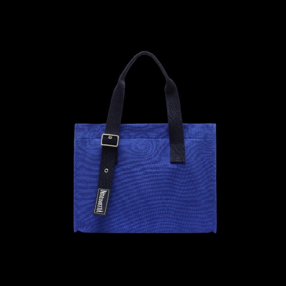 vilebrequin Sac de plage uni en coton medium