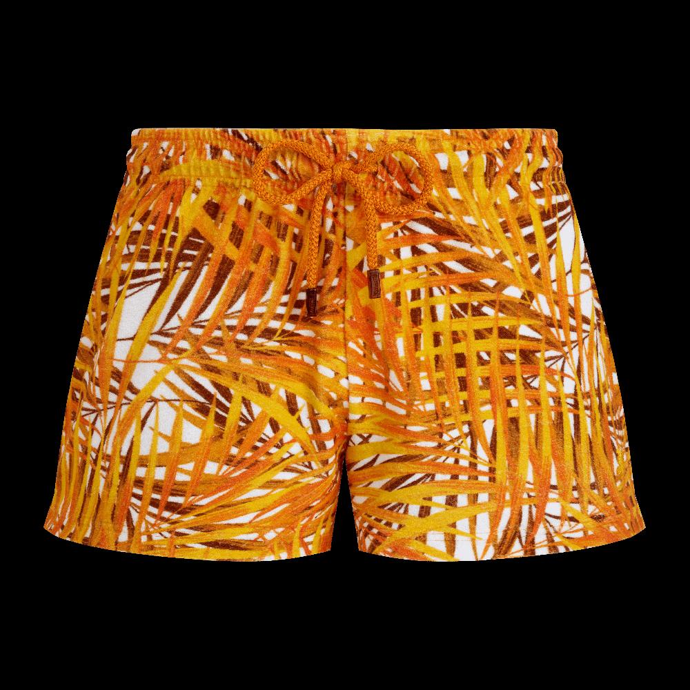 Vilebrequin Short En éponge Femme Palm Leaves