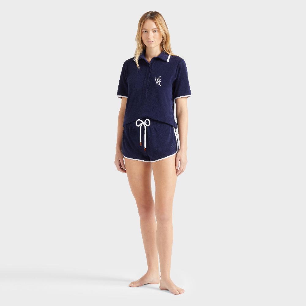 vilebrequin Short en éponge femme VBQ Line