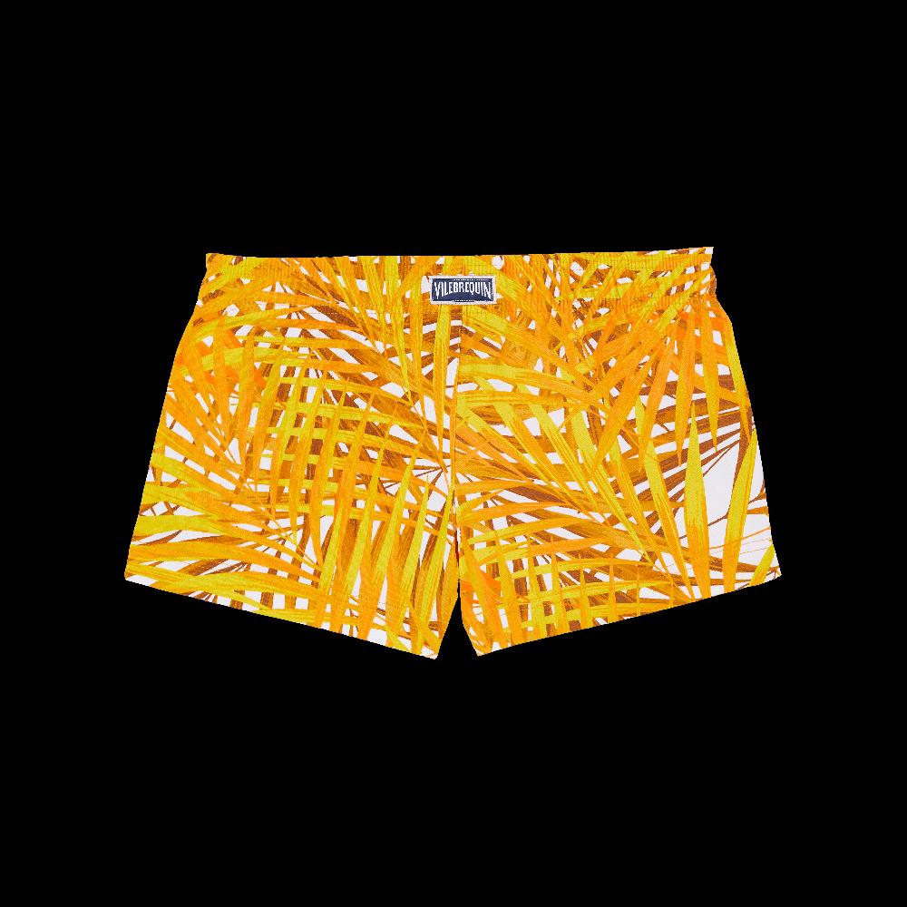 Vilebrequin Shorty De Bain Fille Palm Leaves