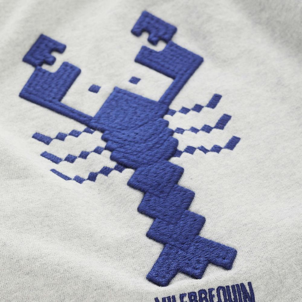 Vilebrequin Sweat Col Rond Enfant Homard Surpiqué