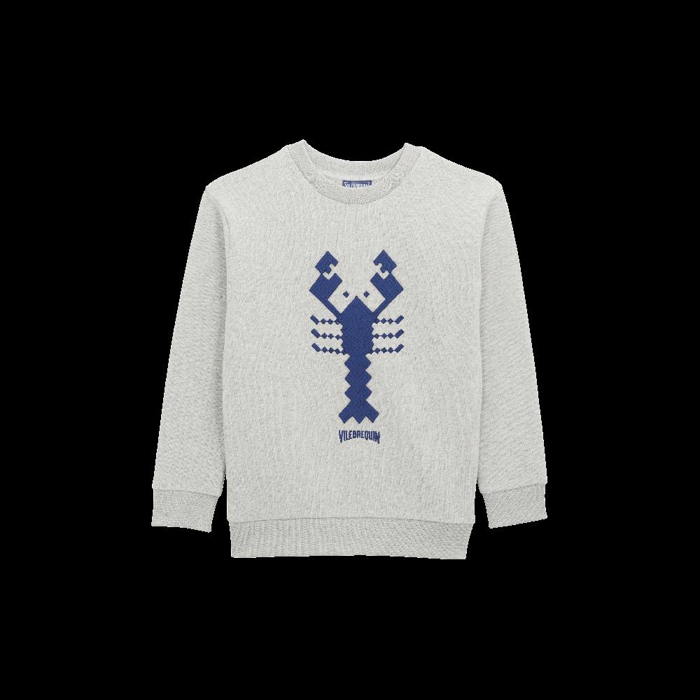 vilebrequin Sweat col rond enfant homard surpiqué