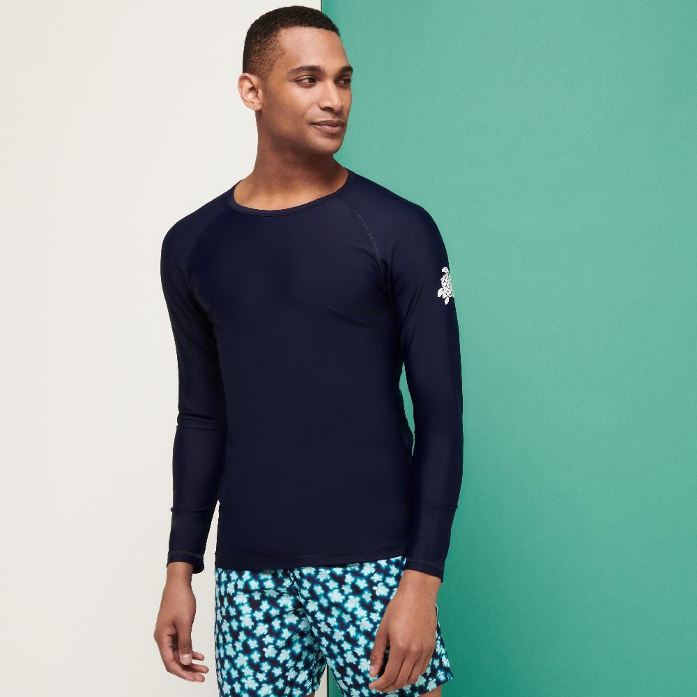 vilebrequin T-shirt anti-UV homme uni vilebrequin T-shirt anti-UV homme uni